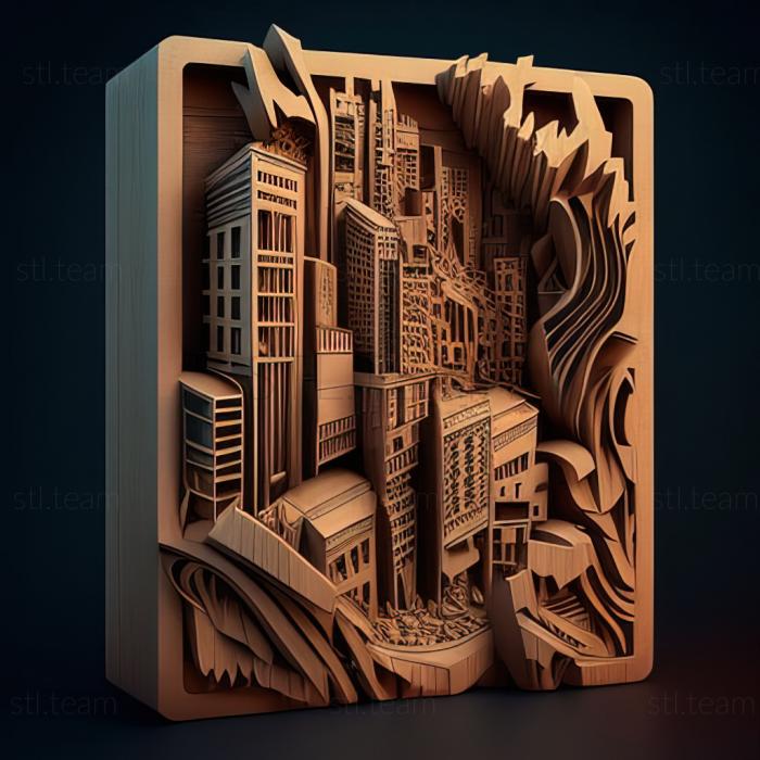 3D модель Ул городской (STL)